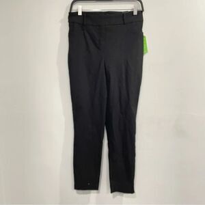 RW & CO THe iconic ankle pants NWT black size 6 ponte